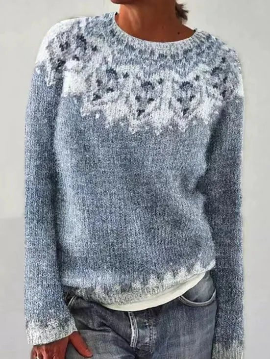 Camille | Striped Boat Neck Knitted Jumper