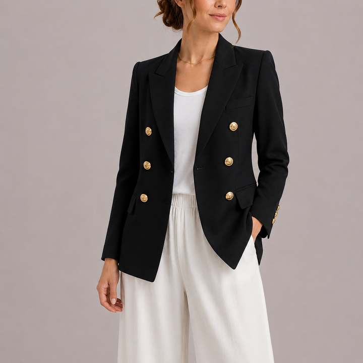 Carly | Double-Breasted Tailored Blazer
