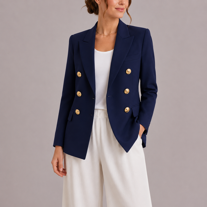 Carly | Double-Breasted Tailored Blazer