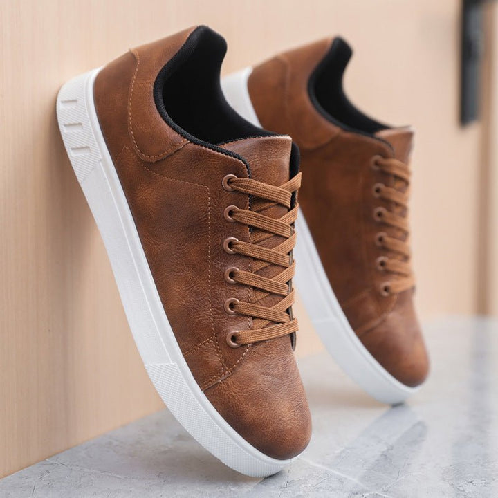 Colby | Minimalist Lace-Up Low-Top Trainers