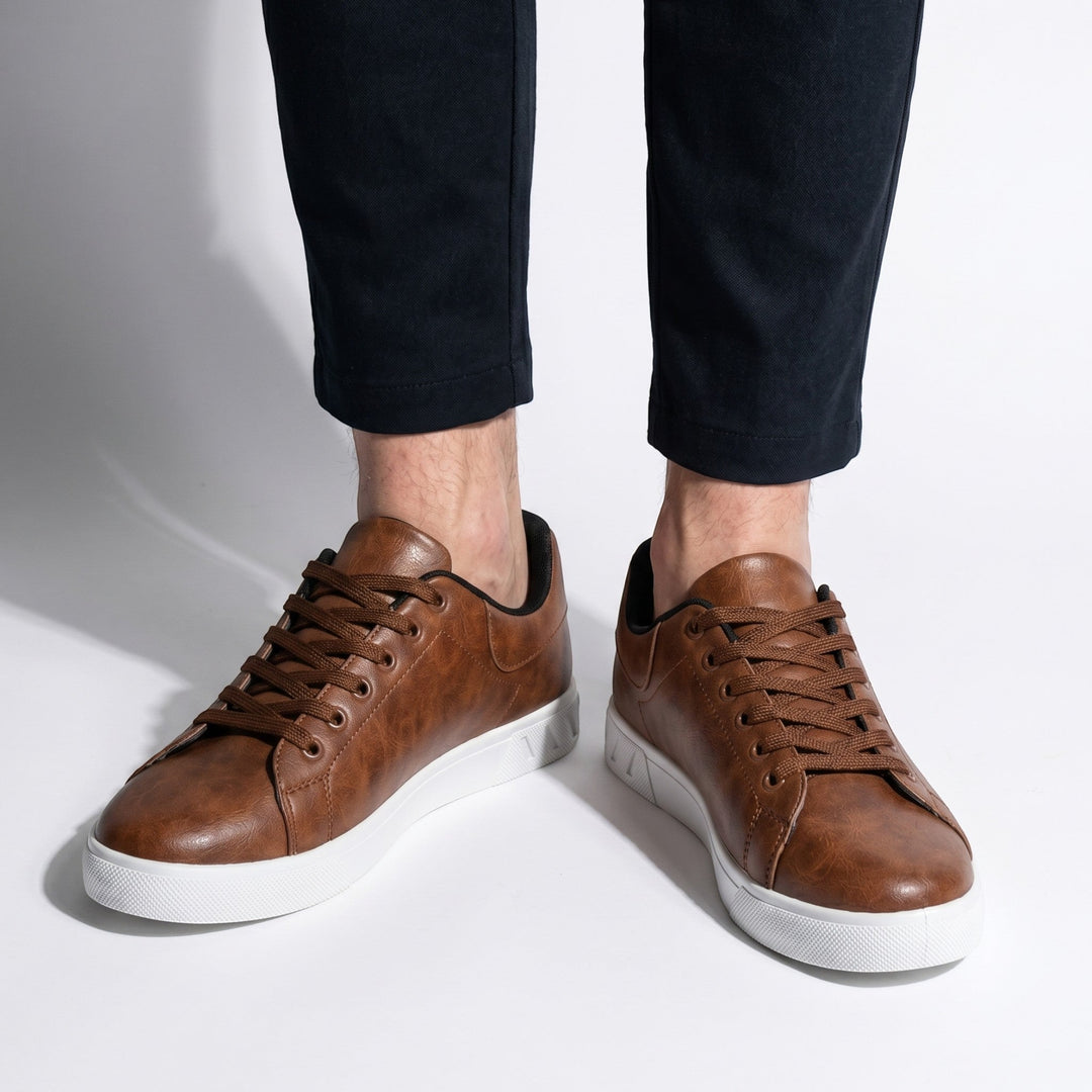 Colby | Minimalist Lace-Up Low-Top Trainers