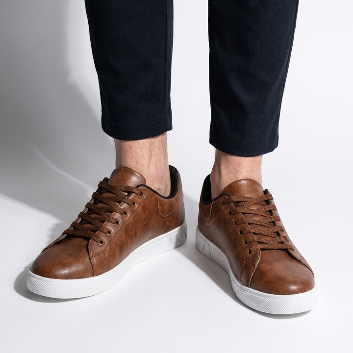Colby | Minimalist Lace-Up Low-Top Trainers