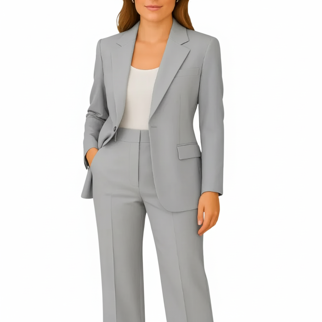 Fern | Single-Breasted Tailored Trouser Suit