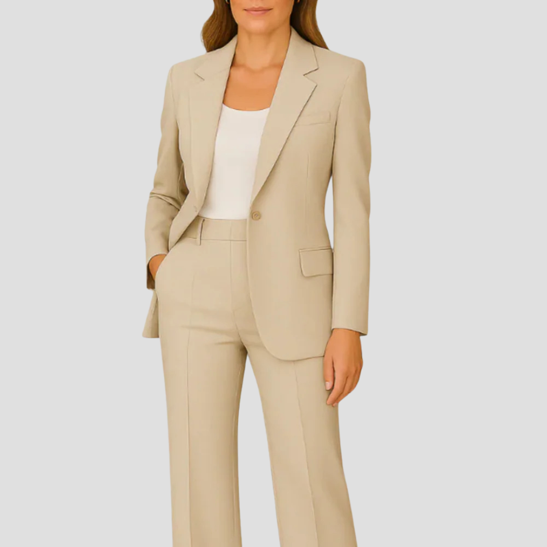 Fern | Single-Breasted Tailored Trouser Suit
