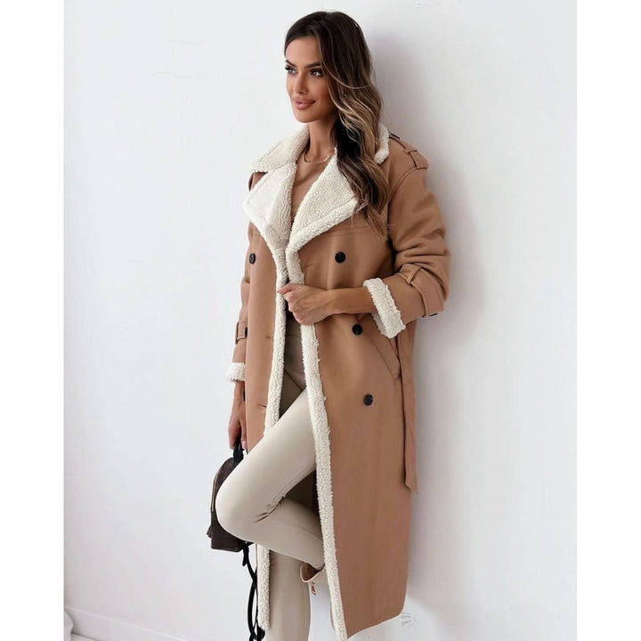 Heidi | Double Breasted Belted Longline Coat