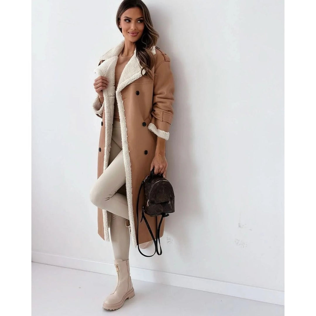 Heidi | Double Breasted Belted Longline Coat