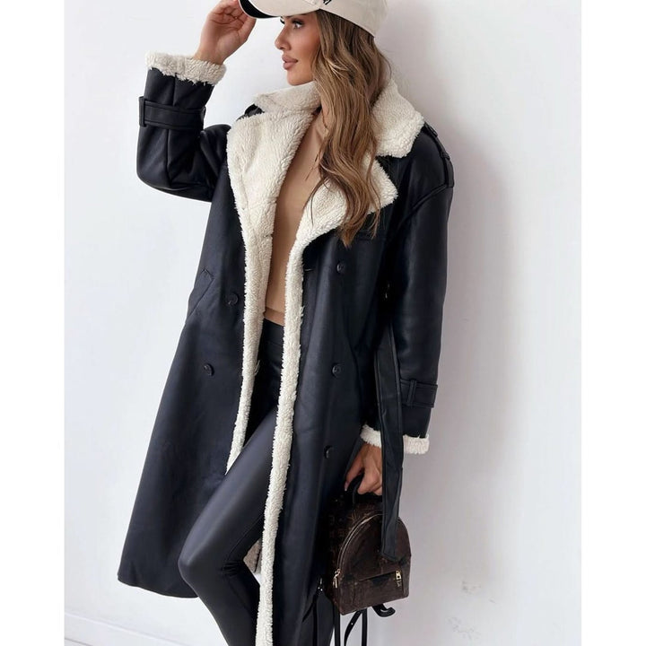 Heidi | Double Breasted Belted Longline Coat