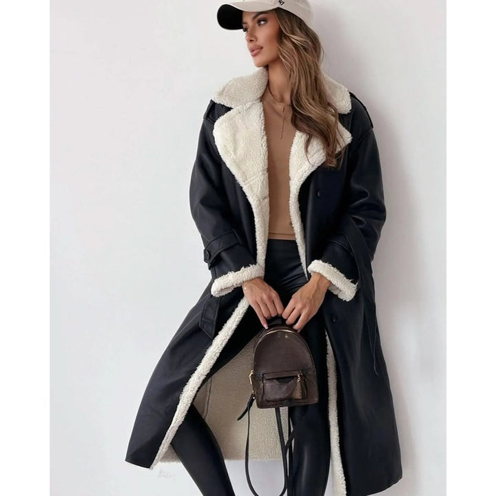 Heidi | Double Breasted Belted Longline Coat