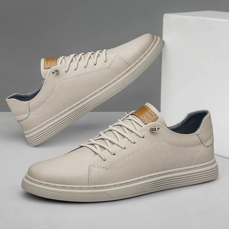 Jeffrey | Lace-Up Low-Top Casual Trainers