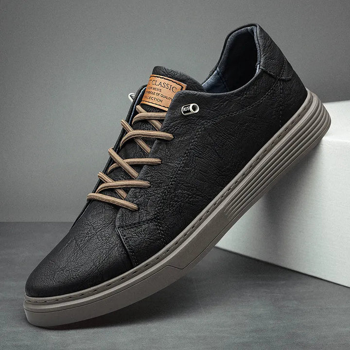 Jeffrey | Lace-Up Low-Top Casual Trainers