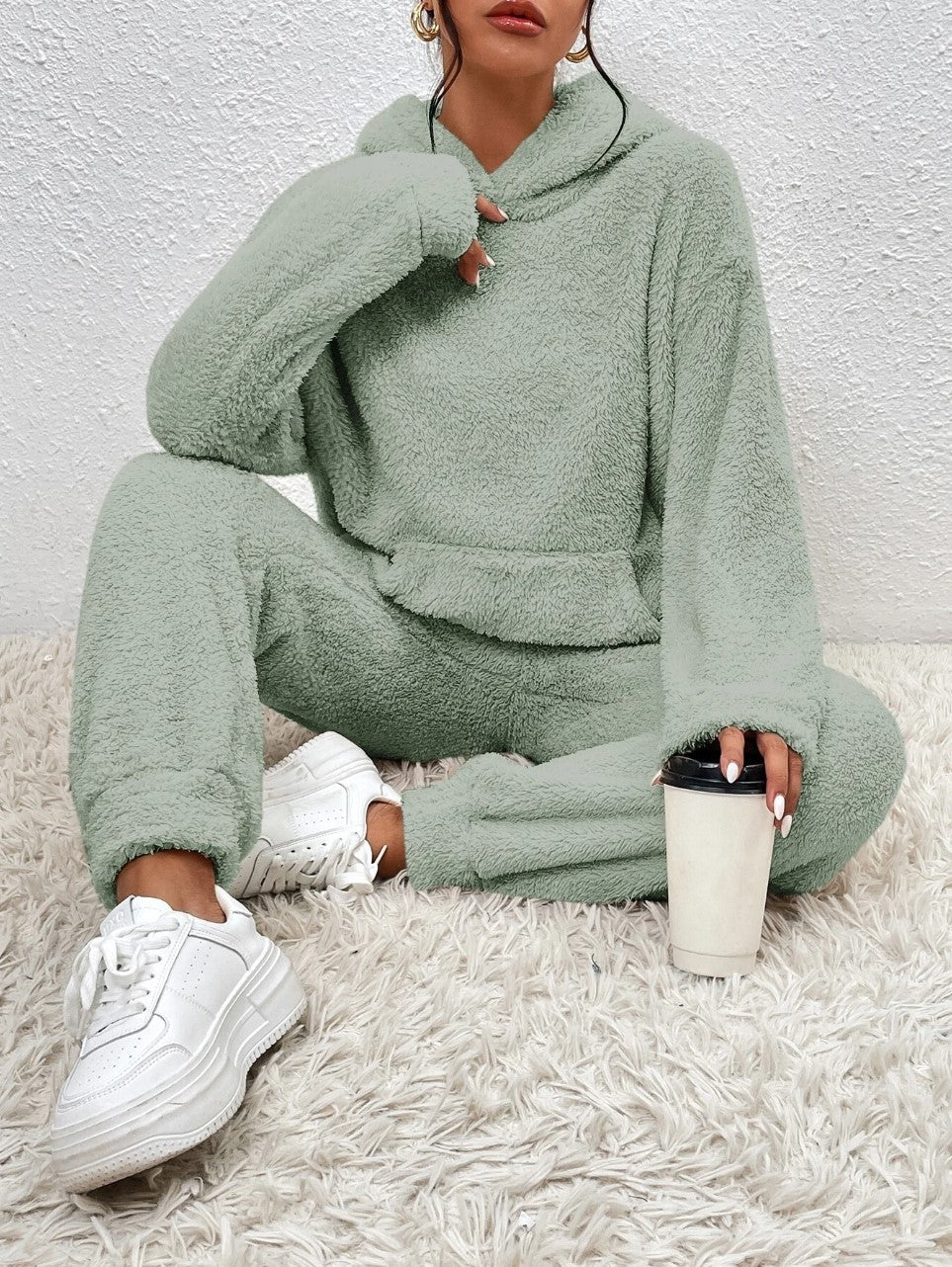 Jemma | Hooded Fleece Loungewear Co-ord Set