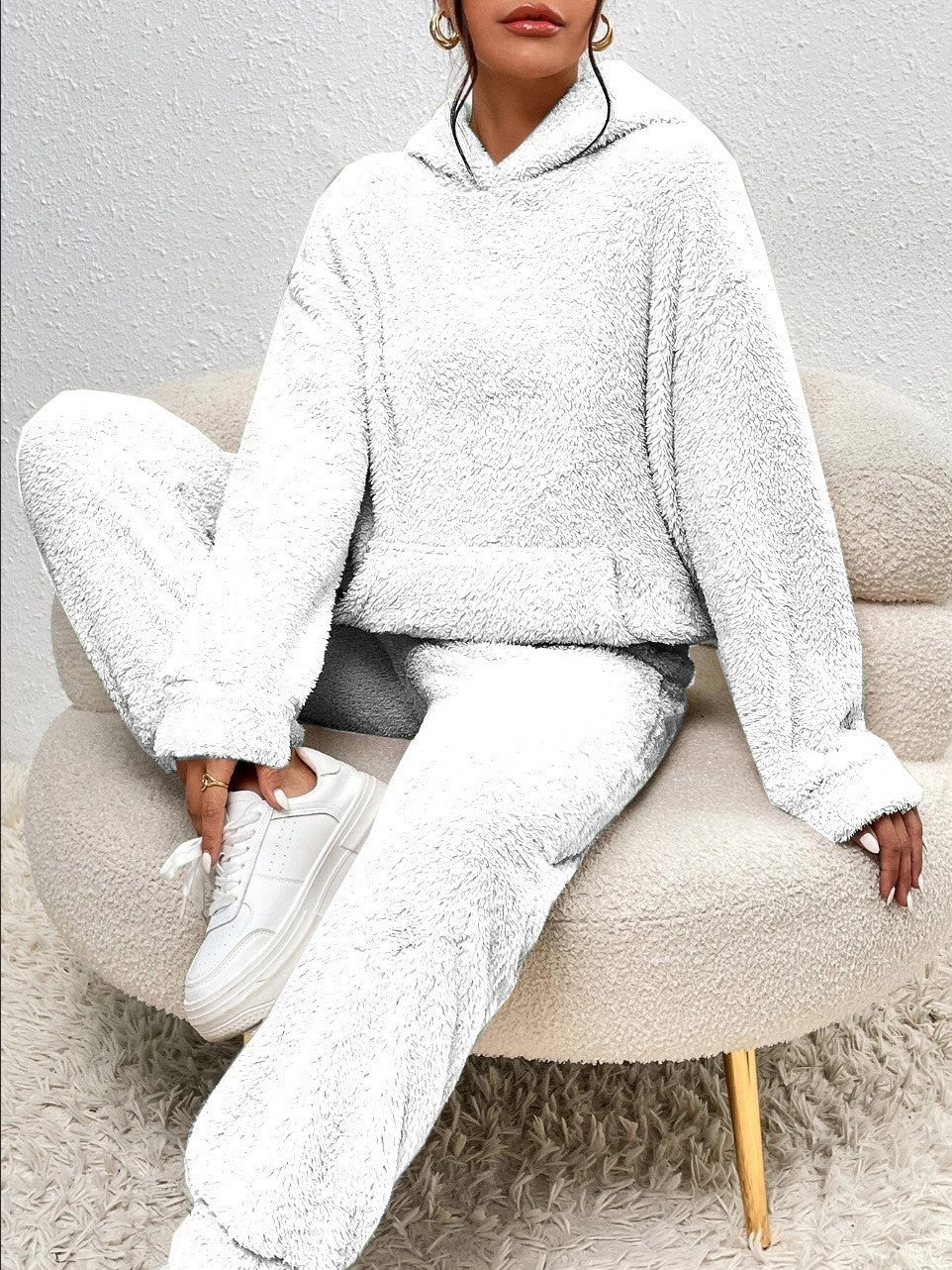 Jemma | Hooded Fleece Loungewear Co-ord Set