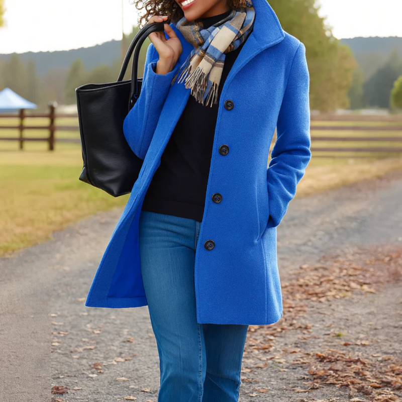 Karen | Hooded Button-Up Longline Coat