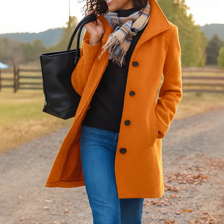 Karen | Hooded Button-Up Longline Coat