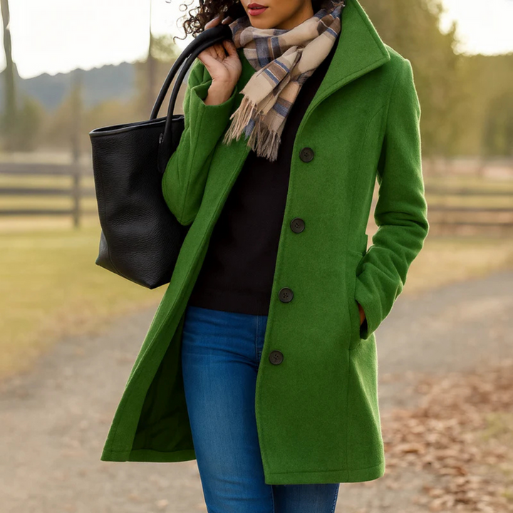 Karen | Hooded Button-Up Longline Coat