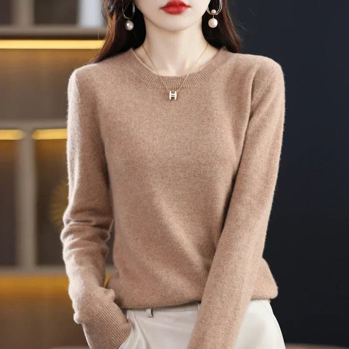 Marissa | Crew Neck Long Sleeve Knit Jumper