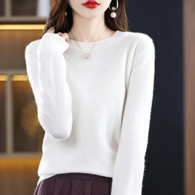 Marissa | Crew Neck Long Sleeve Knit Jumper