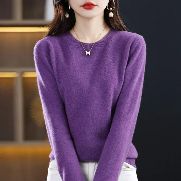 Marissa | Crew Neck Long Sleeve Knit Jumper