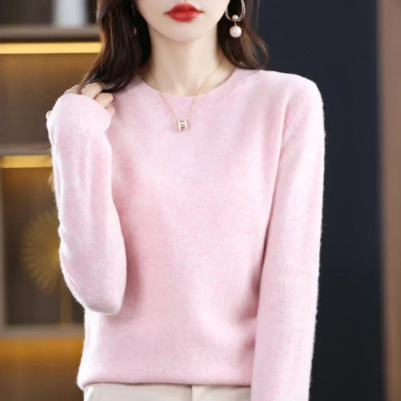 Marissa | Crew Neck Long Sleeve Knit Jumper