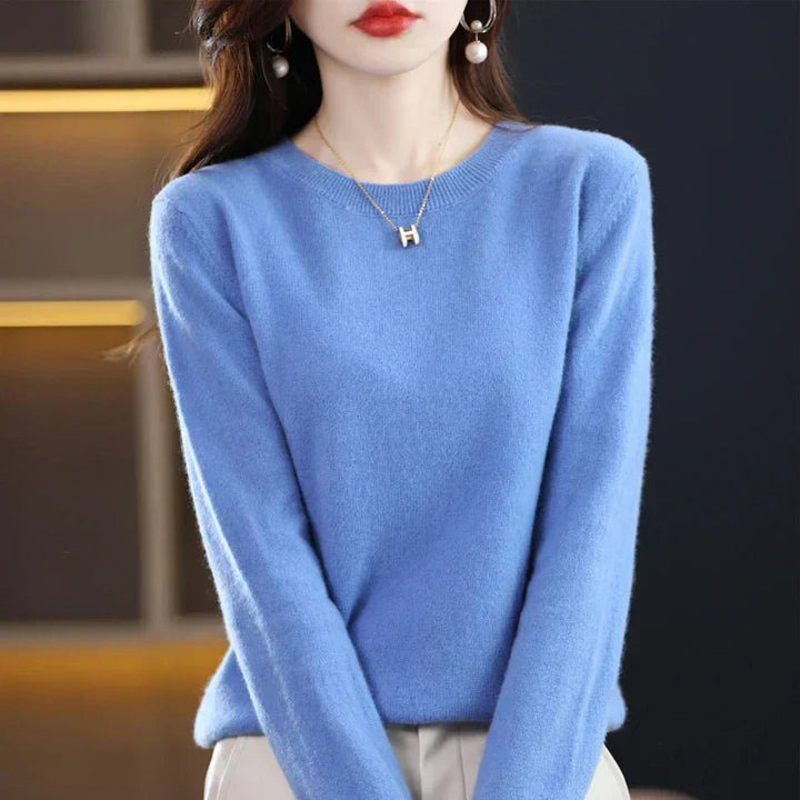 Marissa | Crew Neck Long Sleeve Knit Jumper