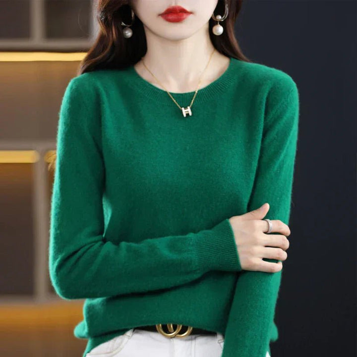 Marissa | Crew Neck Long Sleeve Knit Jumper