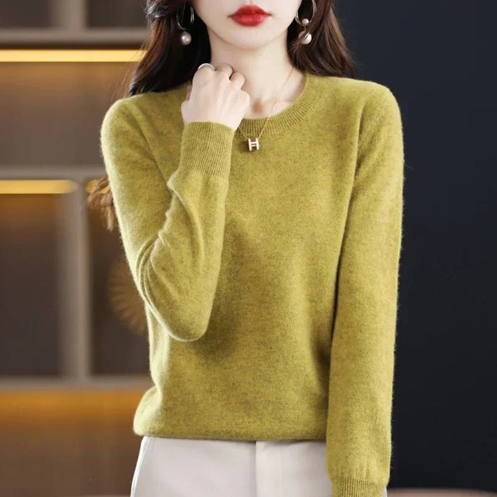 Marissa | Crew Neck Long Sleeve Knit Jumper