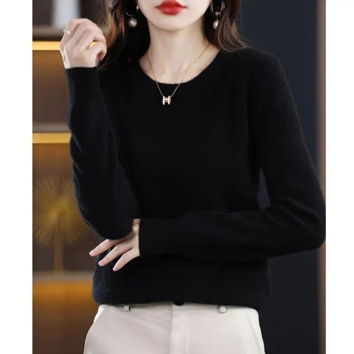 Marissa | Crew Neck Long Sleeve Knit Jumper
