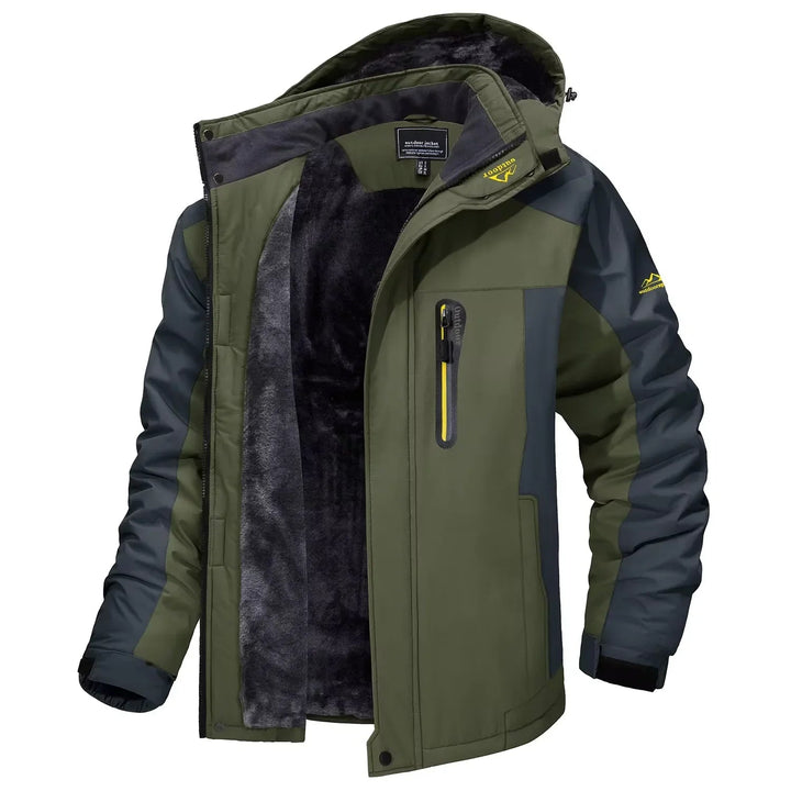 Mark | Fleece Lined Hooded Ski Jacket