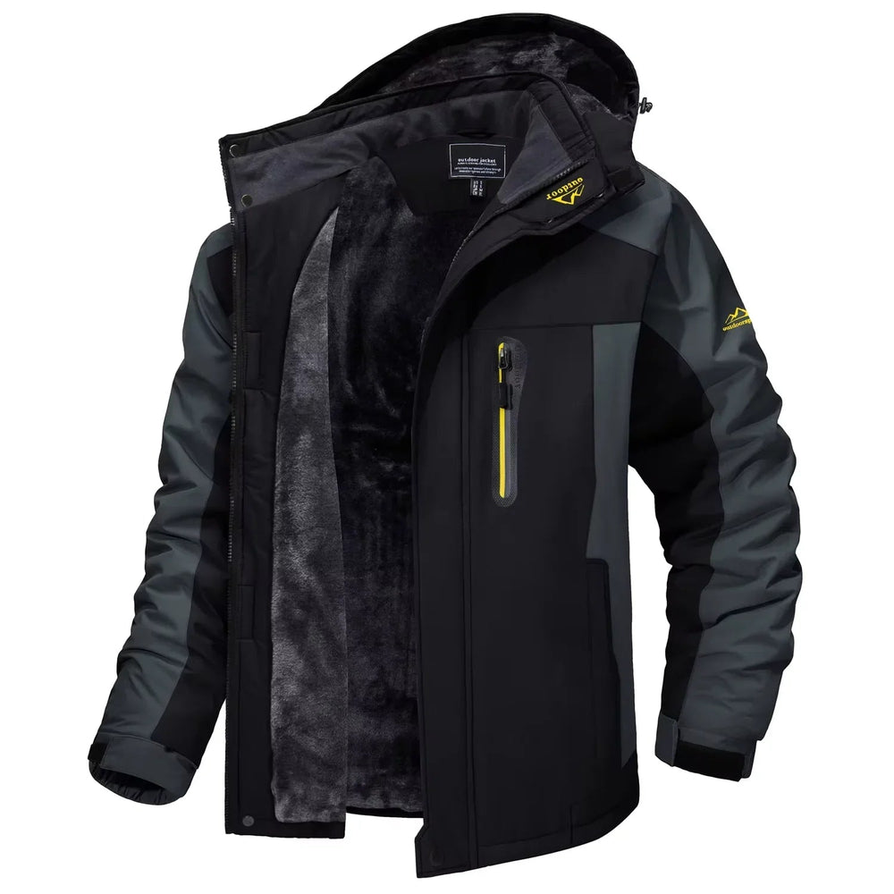 Mark | Fleece Lined Hooded Ski Jacket