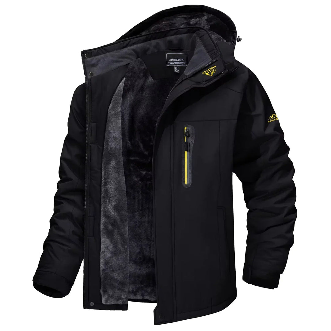 Mark | Fleece Lined Hooded Ski Jacket