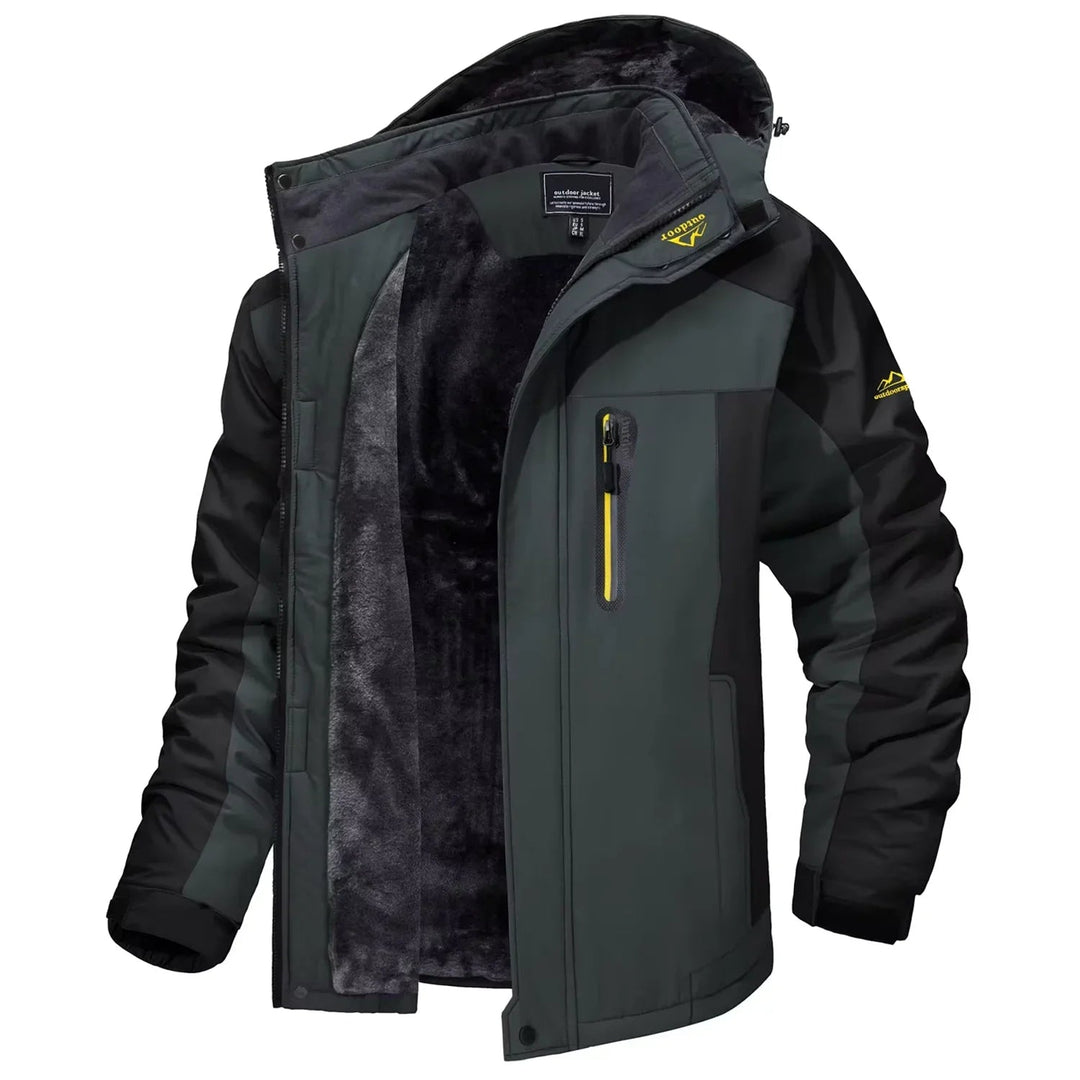 Mark | Fleece Lined Hooded Ski Jacket