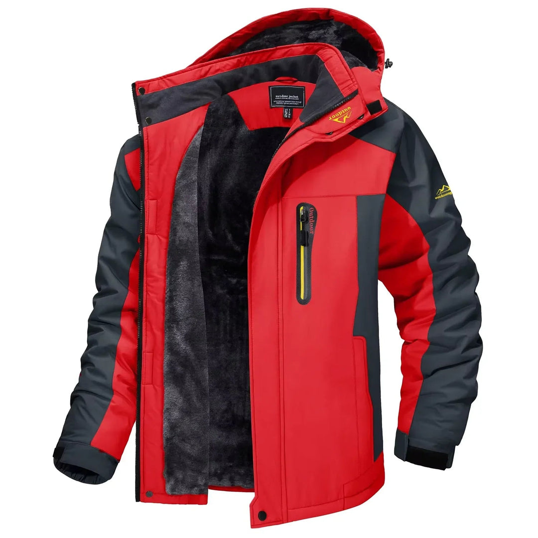 Mark | Fleece Lined Hooded Ski Jacket