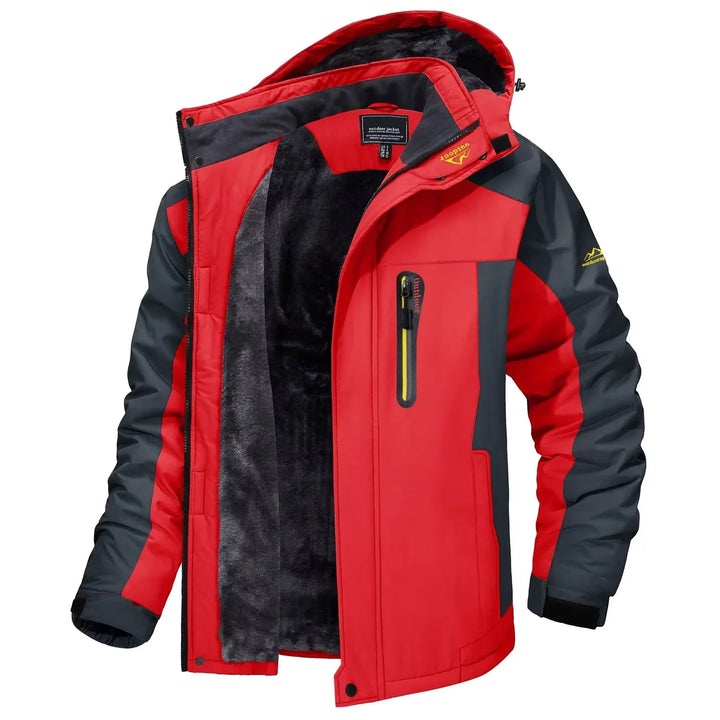 Mark | Fleece Lined Hooded Ski Jacket