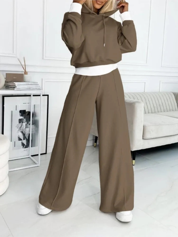 Morgan | Hooded Sweatshirt And Jogger Set
