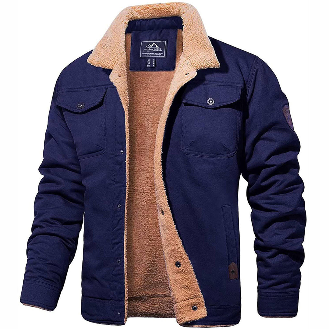 Riley | Sherpa Collar Fleece Lined Jacket