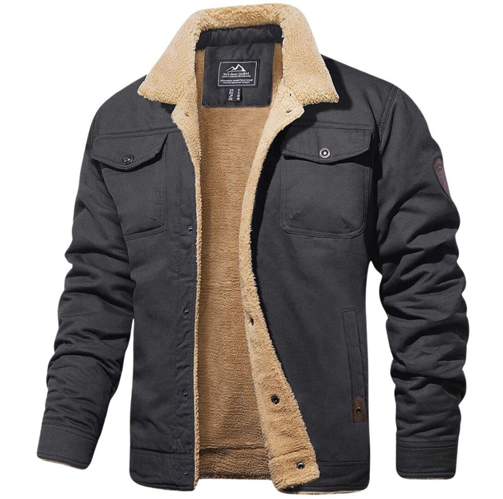 Riley | Sherpa Collar Fleece Lined Jacket