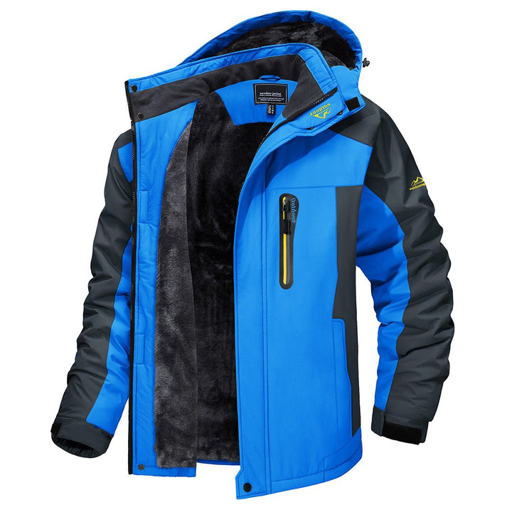 Roger | Hooded Fleece Lined Winter Jacket