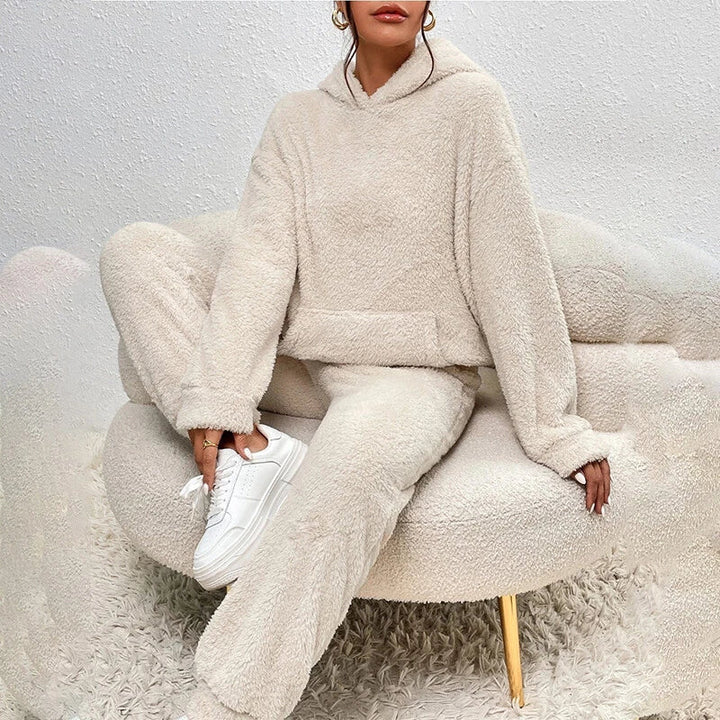 Susan | Hooded Fleece Lounge Set