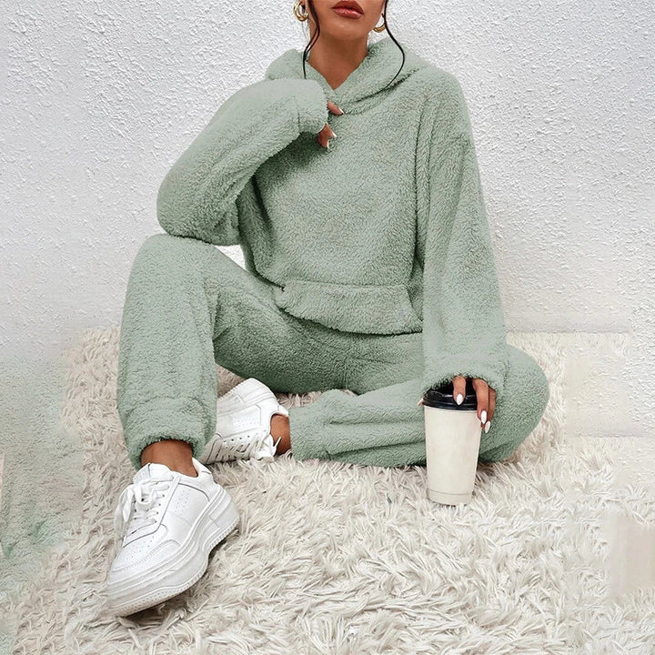 Susan | Hooded Fleece Lounge Set
